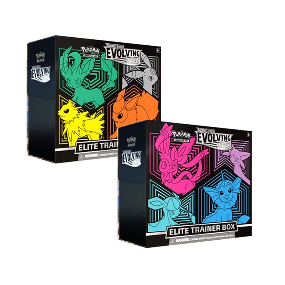 Seal offers Rip Pokemon Evolving Skies Pokemon Center Exclusive Elite Trainer Box