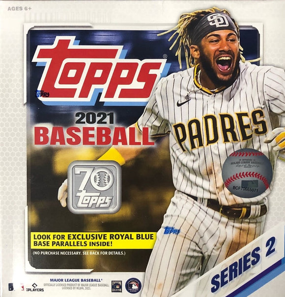 2021 Topps Series 2 Baseball Cards Mega Box (256 cards total)