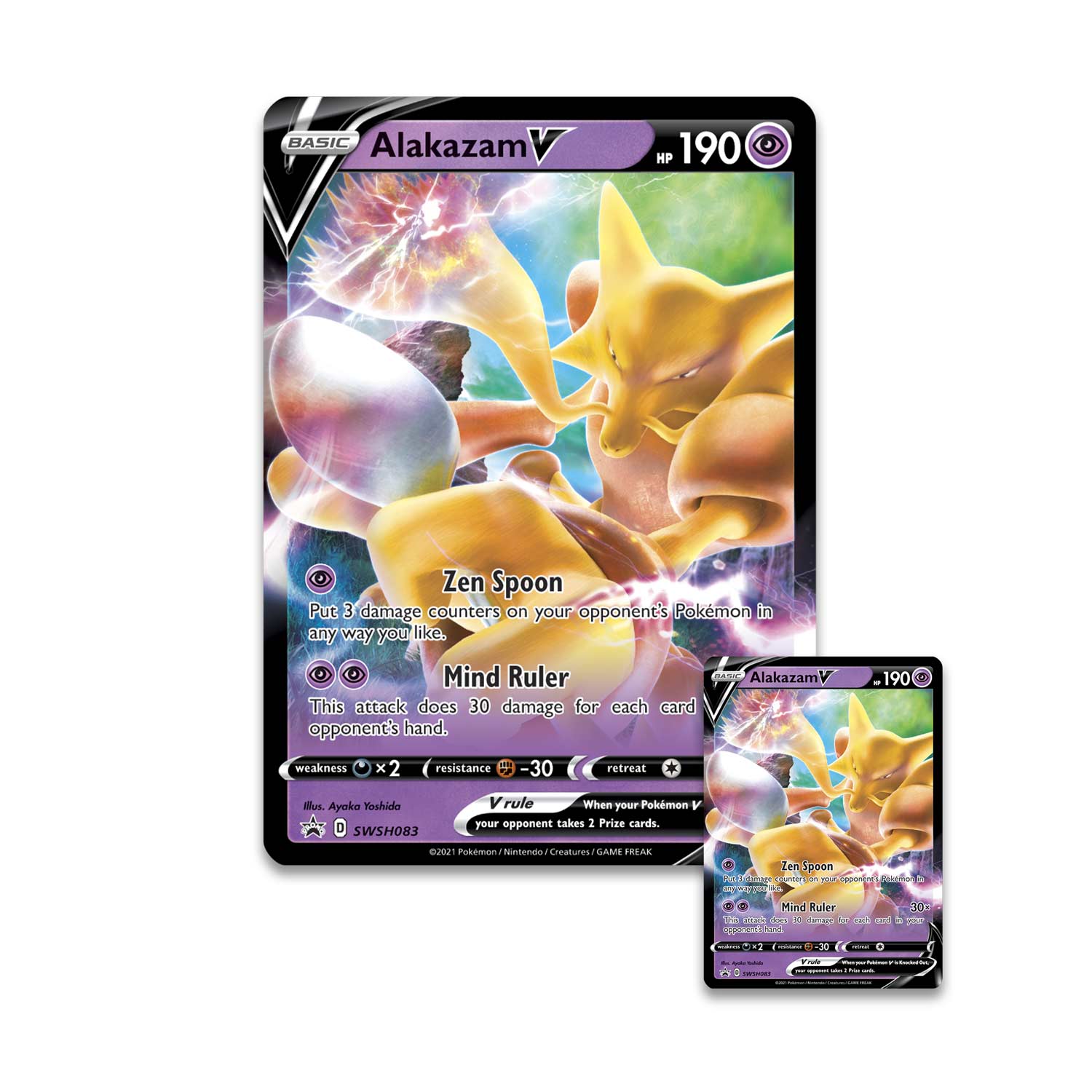 Amazon.com: Pokemon Alakazam V Box, Multicolor