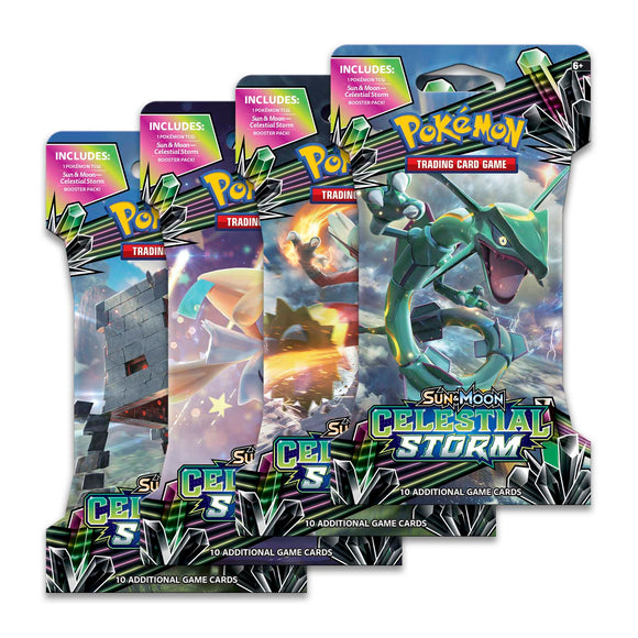 Pokémon TCG: Sun & Moon-Celestial Storm Booster Pack (10 Cards)